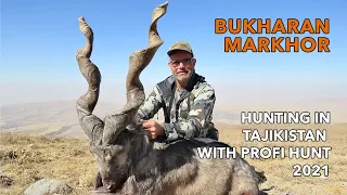 BUKHARAN MARKHOR HUNTING IN TAJIKISTAN WITH PROFI HUNT 2021