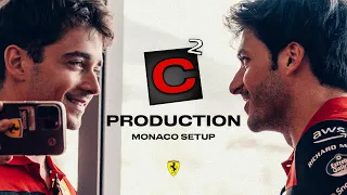 Monaco Paddock Tour with Charles Leclerc and Carlos Sainz