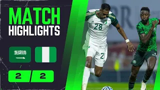 NIGERIA VS SAUDI ARABIA(2-2)FRIENDLIES-GOALS&HIGHLIGHTS