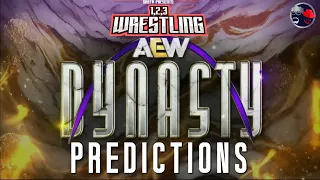 1, 2, 3 Wrestling | AEW Dynasty 2024 Predictions