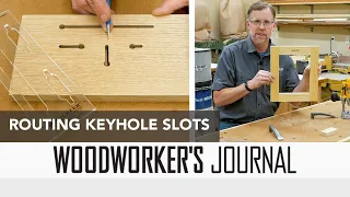 How to Route a Keyhole Slot