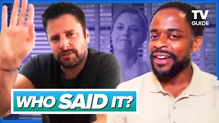 Psych Cast Plays WHO SAID IT? | Dulé Hill, Maggie Lawson, James Roday