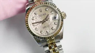 Refurbished Rolex Datejust. #watch restoration