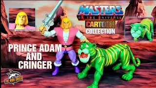 MOTU Origins Cartoon Collection PRINCE ADAM And CRINGER Box Set Review!