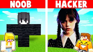 NOOB vs HACKER: Oszukuje w Konkursie Budowania w Minecraft! Wednesday
