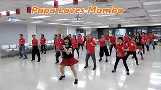 Papa Loves Mambo｜Line Dance｜1 Wall Beginner｜爸爸愛曼波｜單面基礎排舞