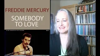 Voice Teacher Reaction Freddie Mercury | Somebody to Love 1981 Montreal