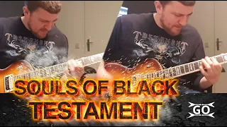 Testament  - Souls Of Black GUITAR COVER + GUITAR SOLO
