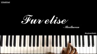 Fur Elise - Beethoven , keyboard cover by #keyboardiastic