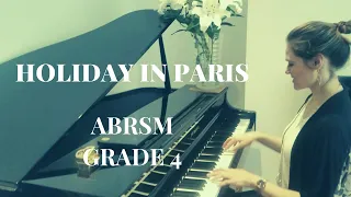 Holiday Paris - Gillock - Piano Grade 4 ABRSM ( Slow Demo)