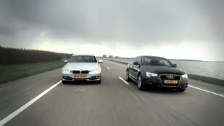 BMW 320i vs Audi A5 sportback (English subtitled)