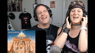 Iron Maiden (Powerslave) Kel-n-Rich's First Reaction as KEL DRIVES THE METAL BUS!!!