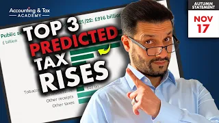 TOP 3 taxes that could rise Nov 17th - UK Treasury warns tax rises to fill £50bn financial hole