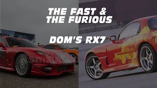 Dom's RX7: Specs, Performance and the backstory.
