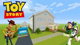 Minecraft Tutorial: How To Make Andys House From Toy Story "Toy Story 4"