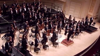 Curtain Call after Bruckner’s Symphony N3 with Daniel Barenboim and  Staatskapelle Berlin. 1.21.17