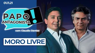 MORO LIVRE - Papo Antagonista com Claudio Dantas e Diogo Mainardi