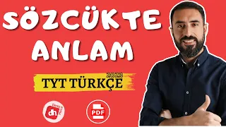 SÖZCÜKTE ANLAM (Full) 📌 TYT Türkçe 2023 (Deniz Hoca) +PDF 📘📕