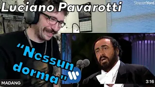 METALHEAD REACTS| Luciano Pavarotti sings "Nessun dorma" from Turandot (The Three Tenors in Concert)