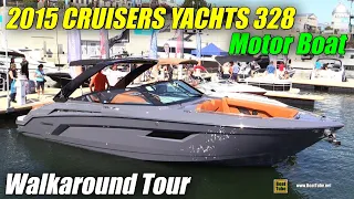 2015 Cruisers Yachts 328 South Beach Special Edition Motor Boat - Walkaround - 2015 MTL Boat Show