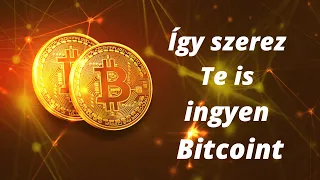 Így tudsz ingyen Bitcoin bányászni!🤑