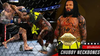 UFC 4 Career Mode #8 - FRONT FLIP KICK KNOCKOUT! Chubby Returns & DOMINATES!!