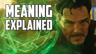 Dr. Strange: Meaning Explained (Time Stone)