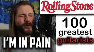 100 Greatest Guitarists (Rolling Stone) | Mike The Music Snob