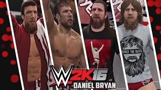 WWE 2K16 - Daniel Bryan Entrance Evolution! ( WWE 12 to WWE 2K16 )
