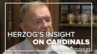 Herzog watches every Cardinals game. Listen to his insight about the current season