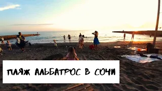 Обзор пляжа "Альбатрос" в Сочи. Куда дальше?