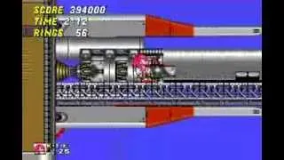 Knuckles in Sonic 2: Wing Fortress Zone (Super)