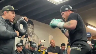 Canelo Alvarez Media Workout - March 29, 2023