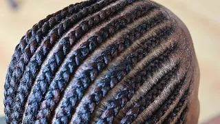 How to braid ghanians#braidinghair #naturalhair #braidtutorial #hairstyle #hair