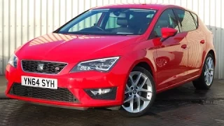 YN64SYH - SEAT Leon 1.4 Tsi Act 150 Fr 5dr in Red - Technology Pack