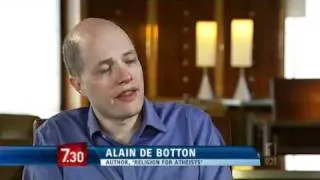 Atheist Alain de Botton points out religion's usefulness