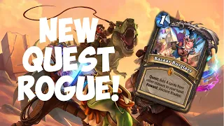 Testing new Quest Rogue Deck! // Тестируем нового Квест Разбойника! Hearthstone Saviours of Uldum