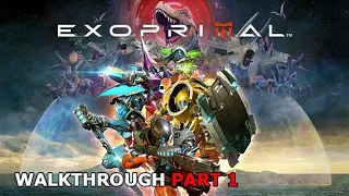 Exoprimal - Walkthrough Part 1 | PC Gameplay (No Commentary)