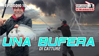 SURFCASTING - UNA PESCATA IN TEMPESTA | SURFCASTING ACADEMY S7E10