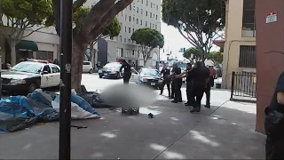 Video Captures Deadly Police Shooting on Skid Row in Los Angeles