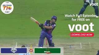 Highlights | Abu Dhabi T10 League | Bangla Tigers Vs The Chennai Braves | Watch For Free On Voot