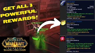 How To Complete The New Phase 3 Mage Class Quest! - Season of Discovery WoW Classic