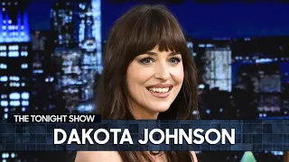 Dakota Johnson Addresses Her Viral 14-Hour Sleep Schedule and Dishes on Madame Web | Tonight Show