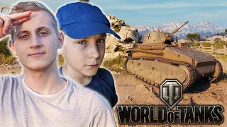 PIERWSZY RAZ GRAM w CZOŁGI z IGOREM 😱 | World of Tanks!