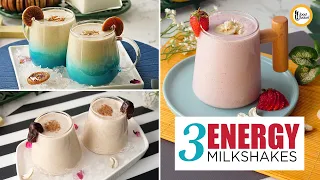 3 Energy Milkshake Recipes - Sehri Special By Food Fusion