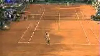 ATP Roma 2000 - Finale (Final) - Magnus Norman vs Gustavo Kuerten (last point)