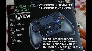 Cosmic Byte Stratos Xenon Wireless Budget Controller Review | Gyro + Trackpad + 4 Programmable Keys