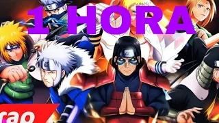 1 HORA - Rap dos Hokages (Naruto) - A VONTADE DO FOGO | NERD HITS