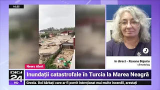 Inundații catastrofale în Turcia: case prăbușite, 13 răniți și cel puțin o persoană dispărută