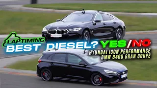 BEST DIESEL? YES / NO - BMW 840d Gran Coupé vs. Hyundai i30N Performance (Laptiming Ep. 307.)